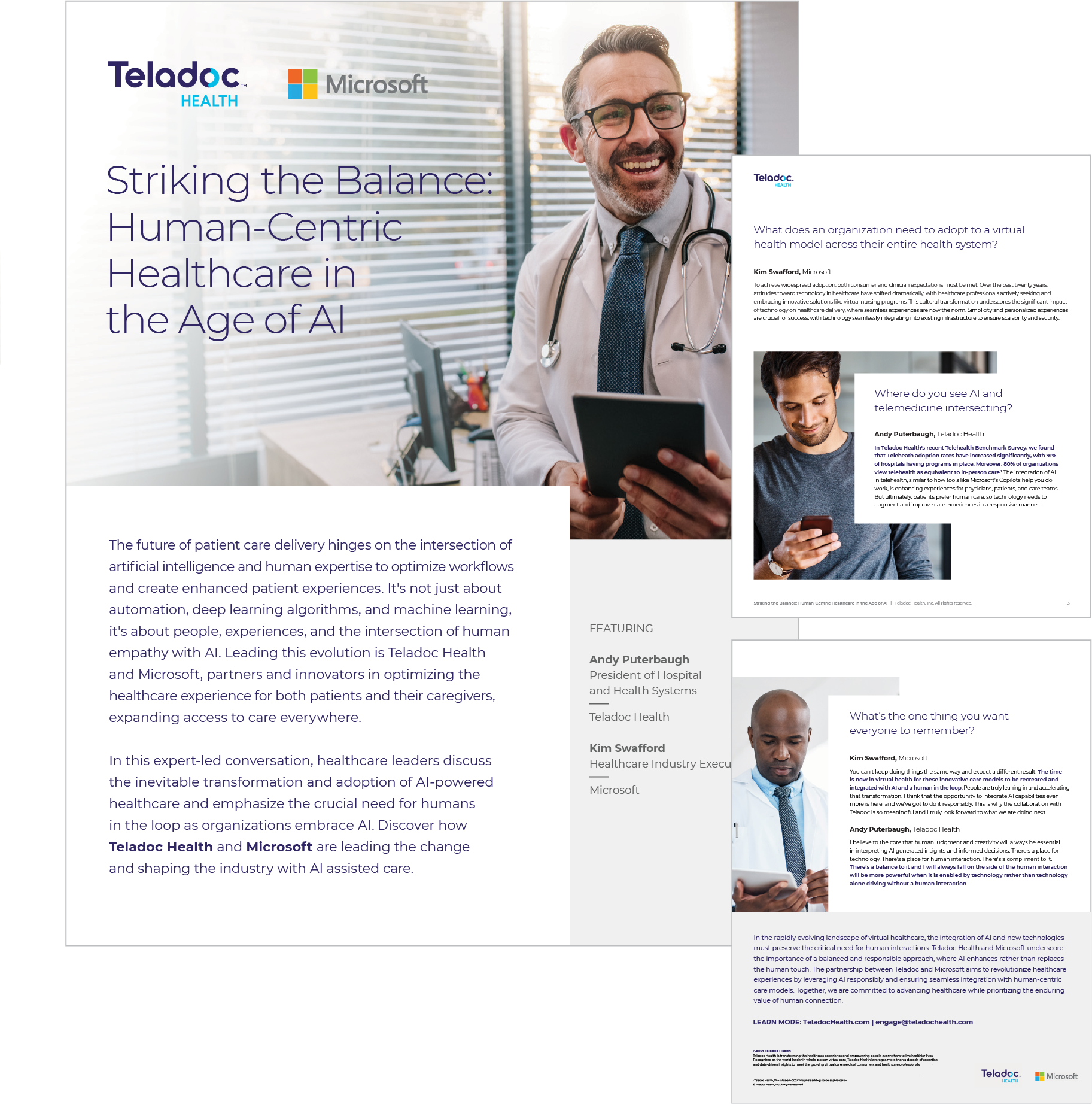 Teladoc Health Microsoft Case Study Screenshot